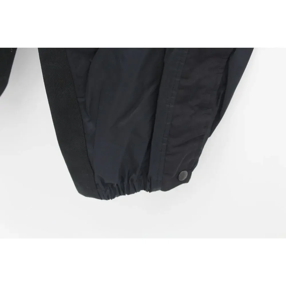 The North Face GORE-TEX Black Elastic Zip Track Pants Stow Pockets Mens XL
